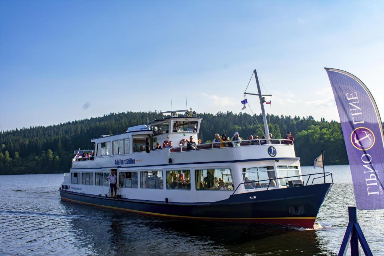 Ubytovani Hanka V Pokoji S Bakonem C408 Frymburk Exterior photo